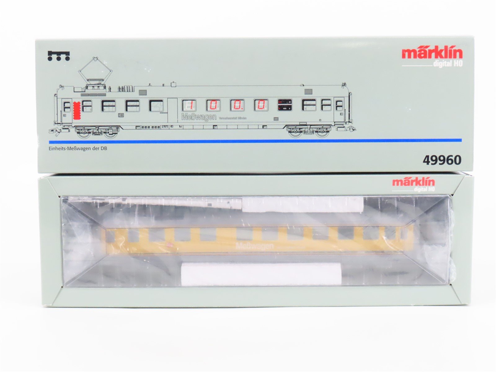 HO Scale Marklin 49960 DB German Railroad Digital Measurement Coach Passenger