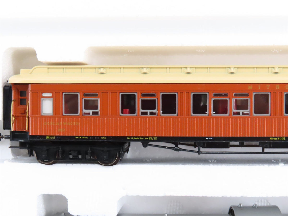 HO Scale Marklin 42757 DRG/MITROPA Era II Express Passenger 4-Car Set