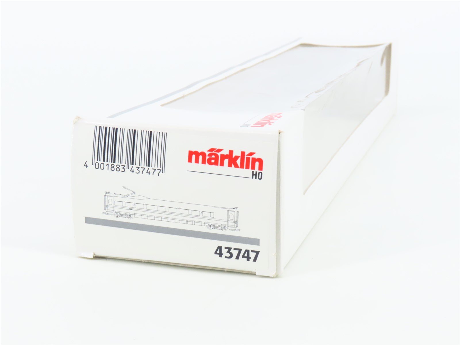 HO Scale Marklin 43747 DB German Federal Era V ICE 3 2nd Class Coach Passenger