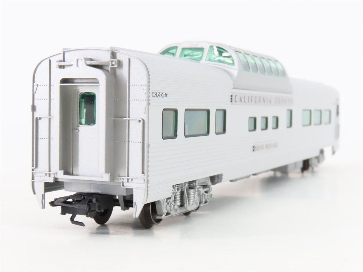 HO Marklin 43614 D&amp;RGW California Zephyr Vista Dome Passenger &quot;Silver Mustang&quot;