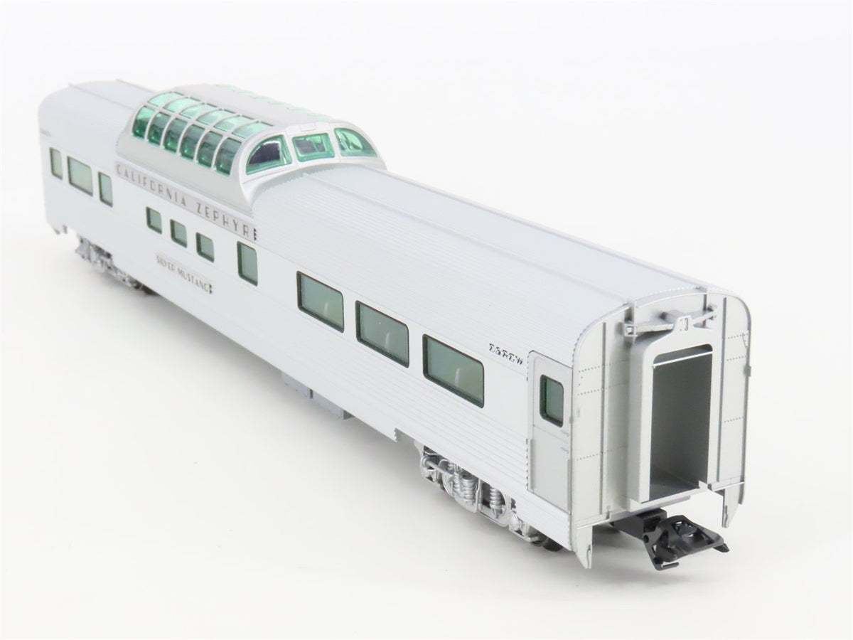 HO Marklin 43614 D&amp;RGW California Zephyr Vista Dome Passenger &quot;Silver Mustang&quot;