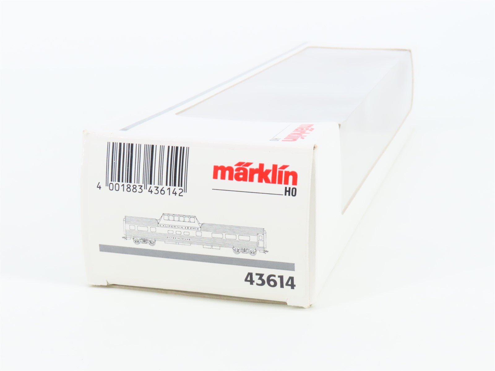 HO Marklin 43614 D&RGW California Zephyr Vista Dome Passenger 
