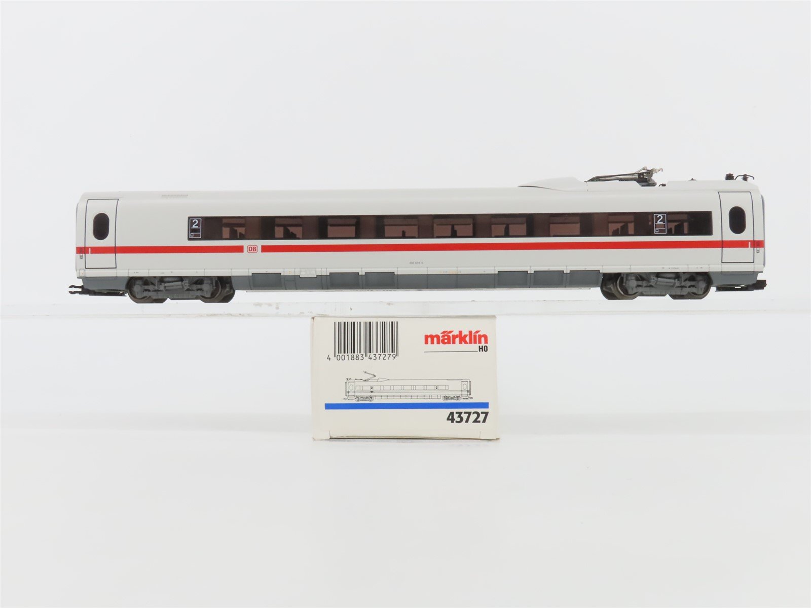 HO Scale Marklin 43727 DB German Federal Era V 2nd Class ICE 3 Coach Passenger