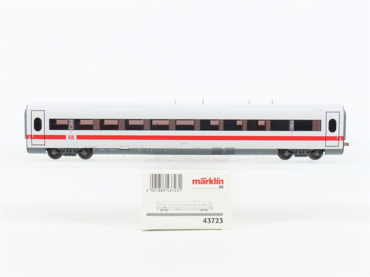 HO Scale Marklin 43723 DB German Federal Era V Ice 1 2nd Class Coach Passenger