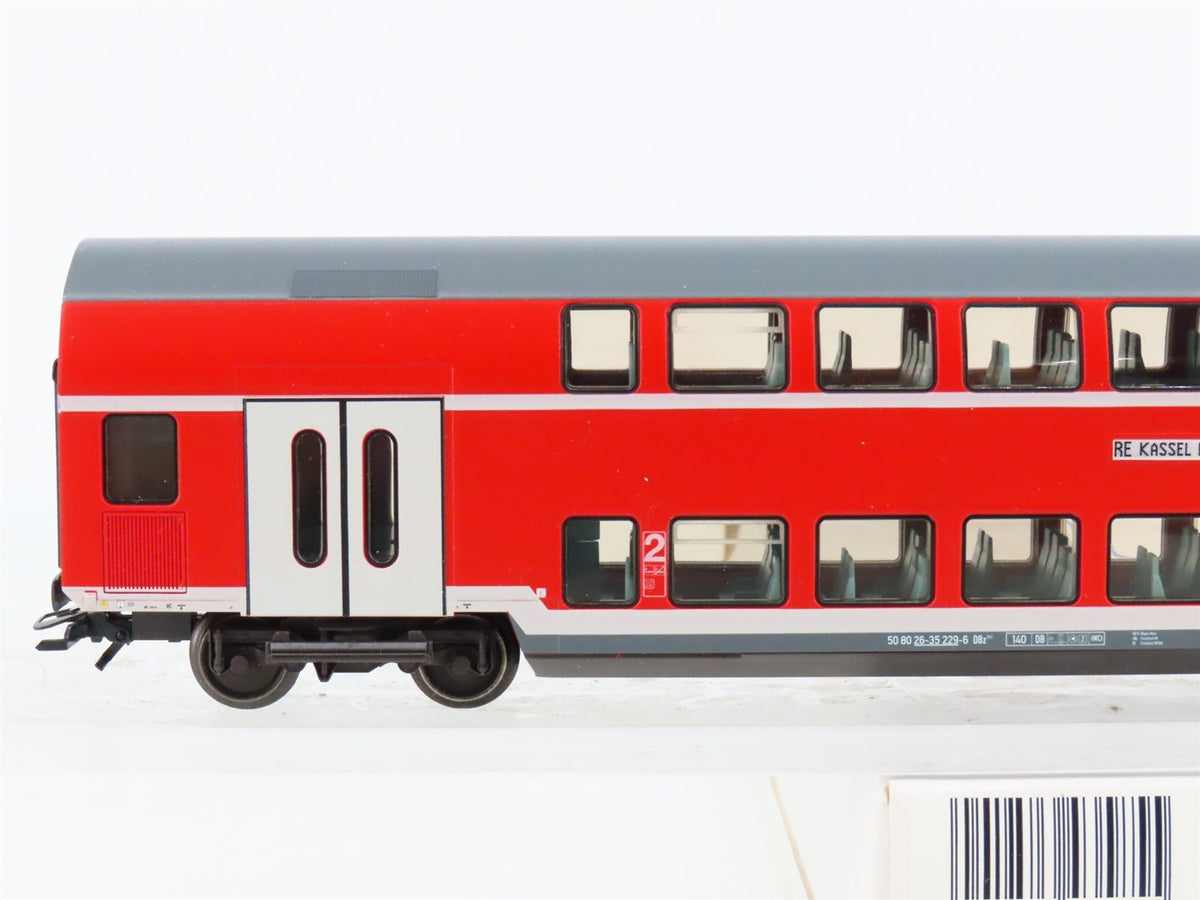 HO Marklin 43585 DB German Federal Era V Bi-Level 2nd Class Coach Passenger