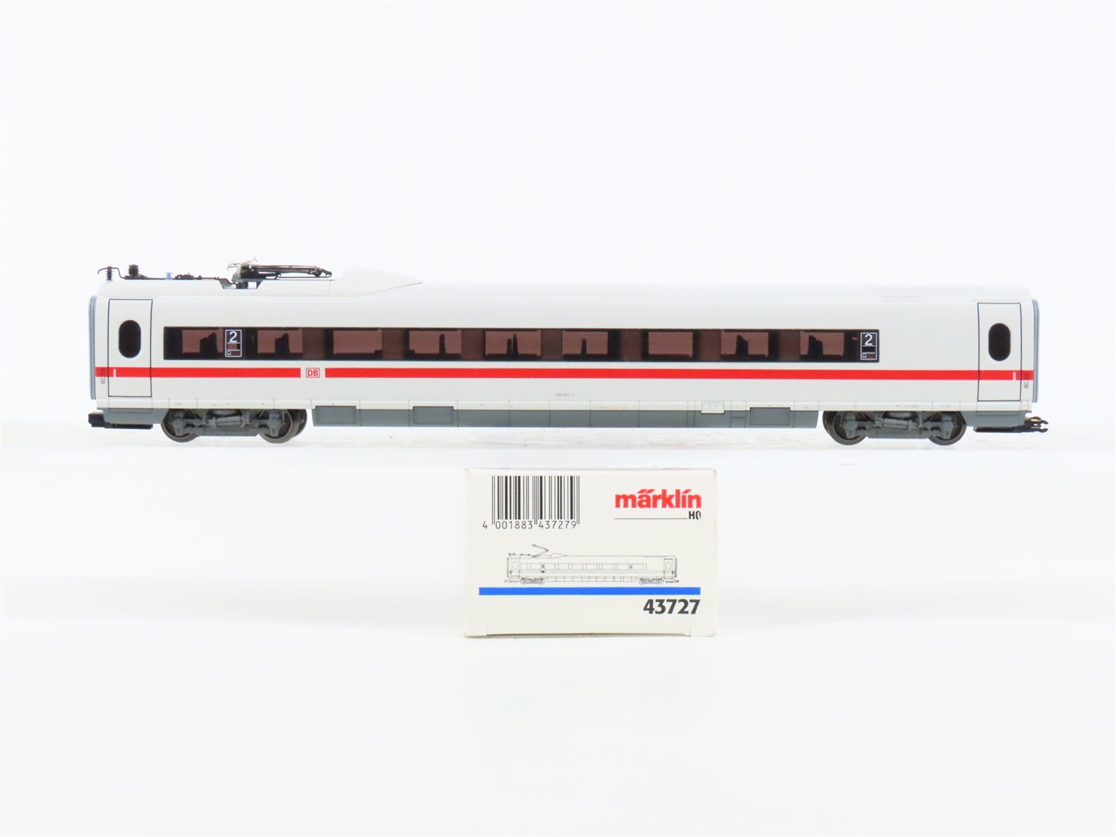 HO Scale Marklin 43727 DB German Federal Era V 2nd Class ICE 3 Coach Passenger