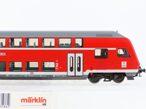 HO Scale Marklin 43586 DB-AG German Railroad Bi-Level 2nd Class Coach Passenger