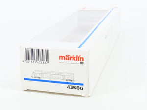HO Scale Marklin 43586 DB-AG German Railroad Bi-Level 2nd Class Coach Passenger
