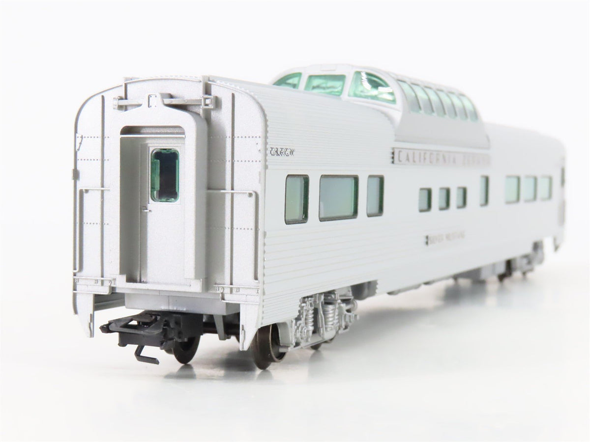 HO Marklin 43614 D&amp;RGW California Zephyr Vista Dome Passenger &quot;Silver Mustang&quot;