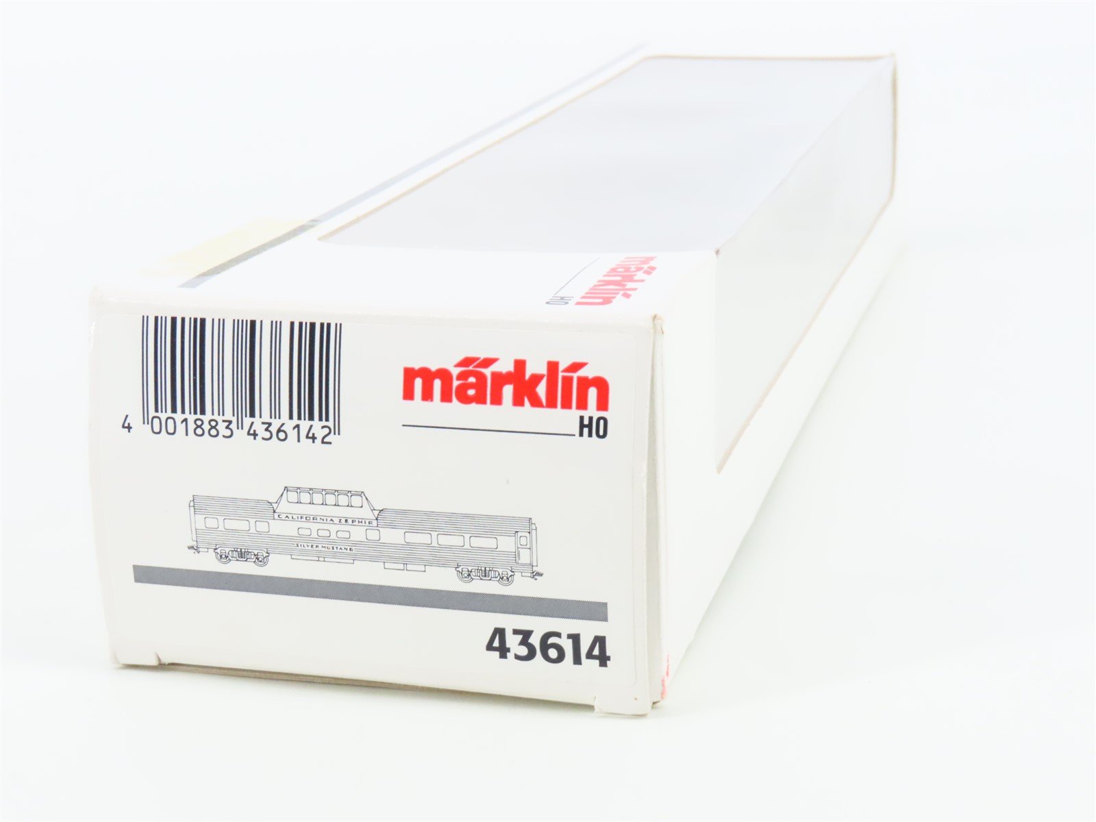 HO Marklin 43614 D&RGW California Zephyr Vista Dome Passenger 