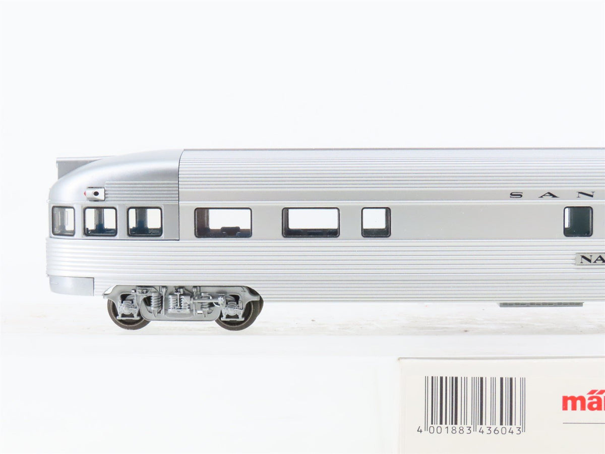 HO Scale Marklin 43604 ATSF Santa Fe Era III Observation Passenger &quot;Navajo&quot;