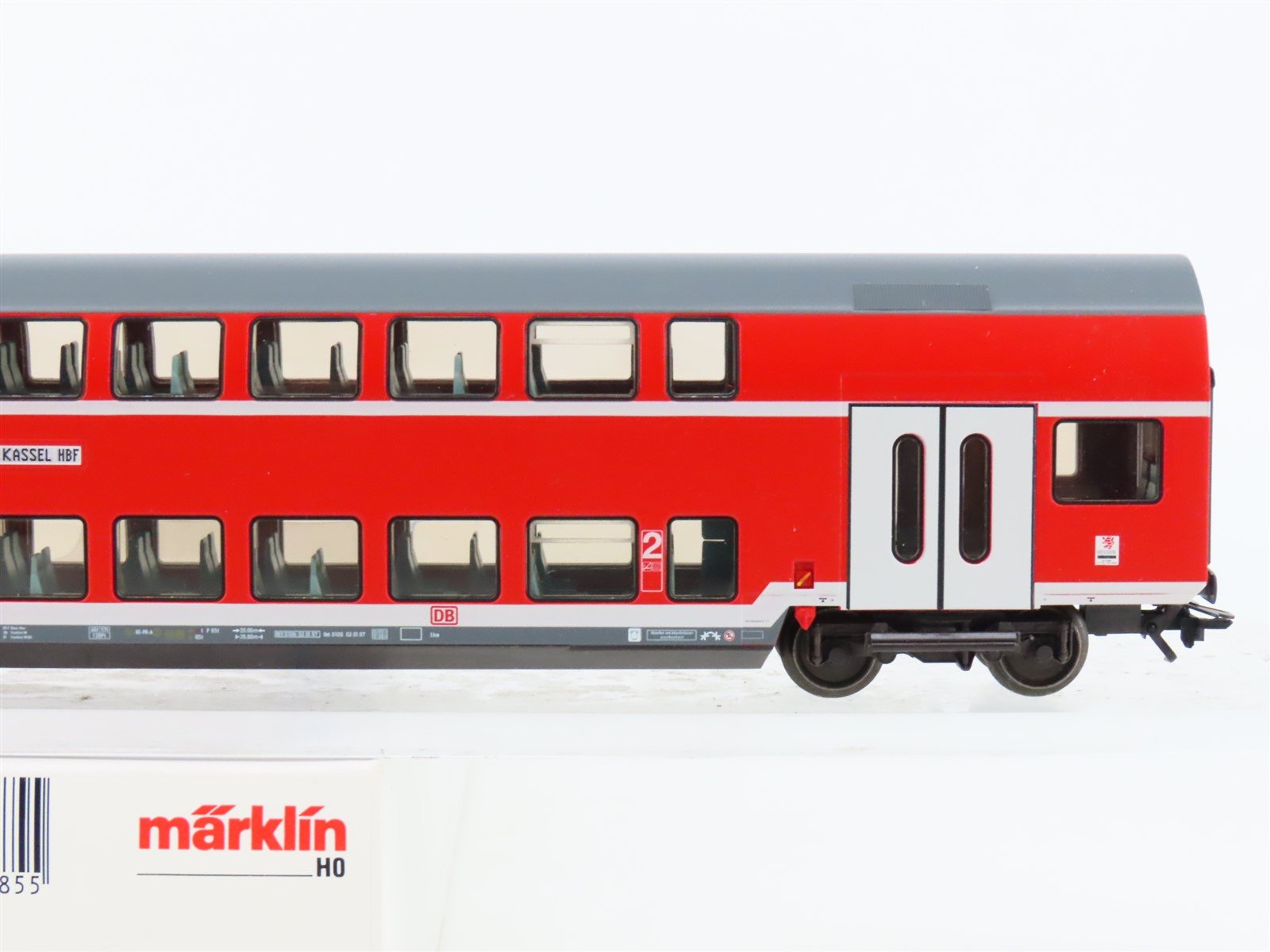 HO Marklin 43585 DB German Federal Era V Bi-Level 2nd Class Coach Passenger