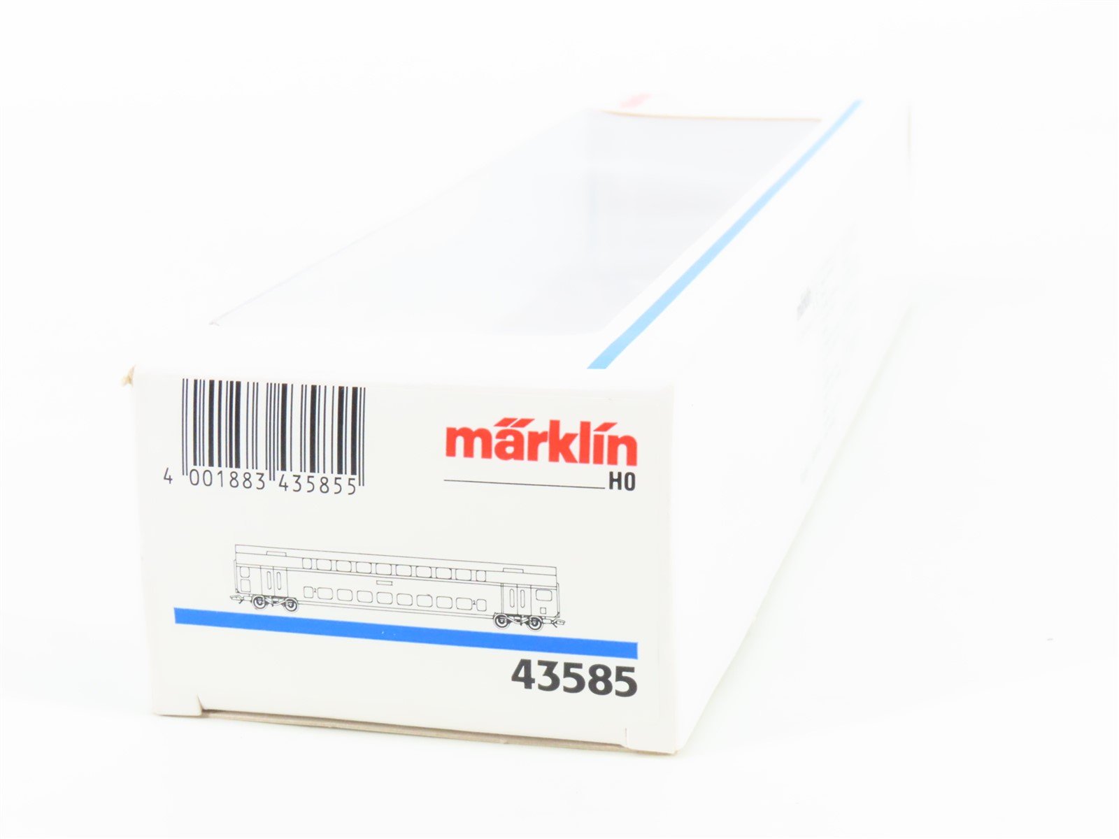 HO Marklin 43585 DB German Federal Era V Bi-Level 2nd Class Coach Passenger