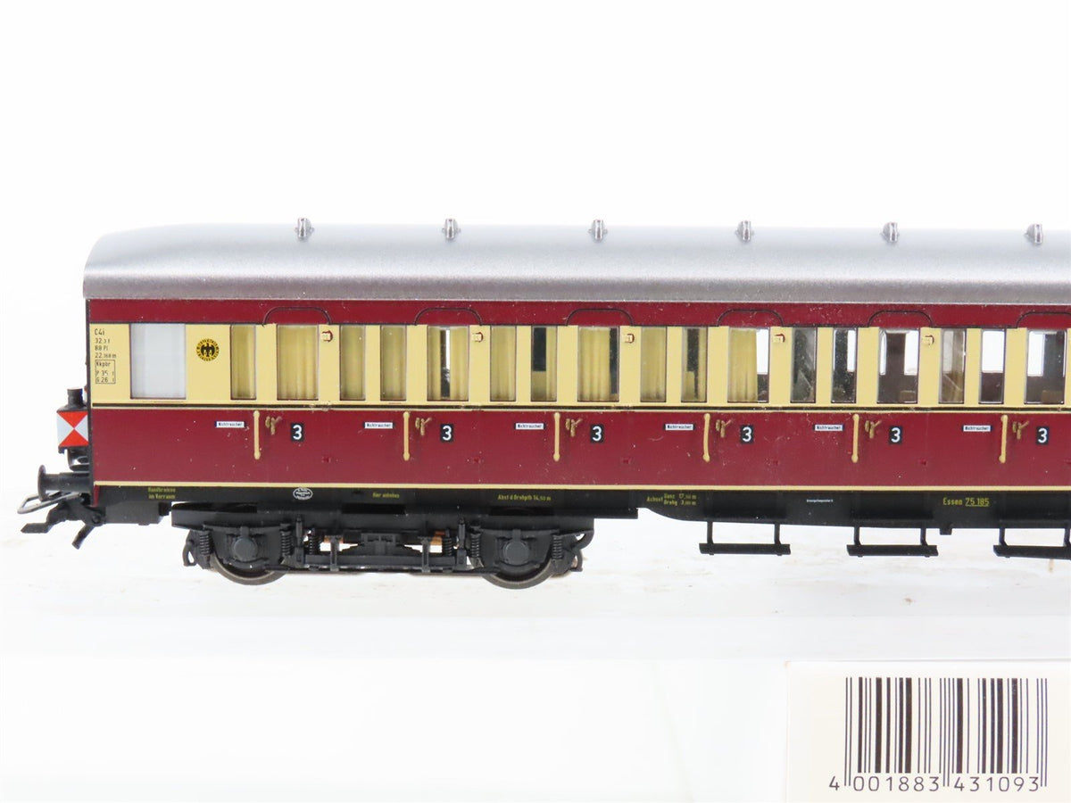 HO Marklin 43109 DRG German &quot;Ruhr Express Service&quot; 3rd Class Coach Passenger