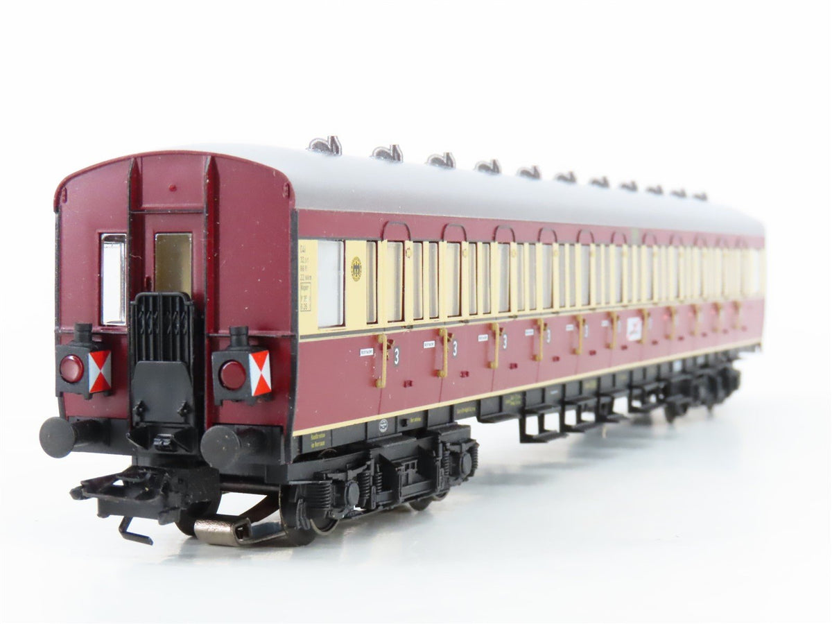 HO Marklin 43109 DRG German &quot;Ruhr Express Service&quot; 3rd Class Coach Passenger