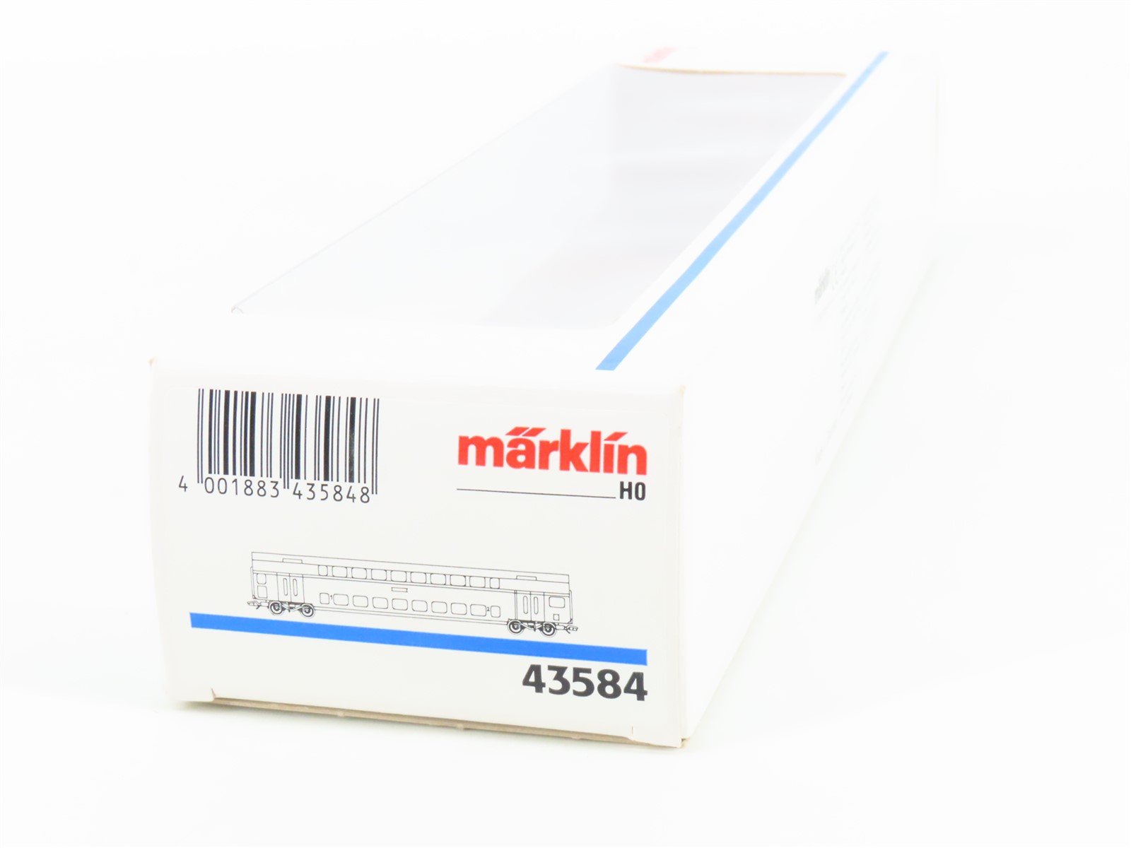 HO Marklin 43584 DB-AG German Era V 1st/2nd Class Bi-Level Coach Passenger