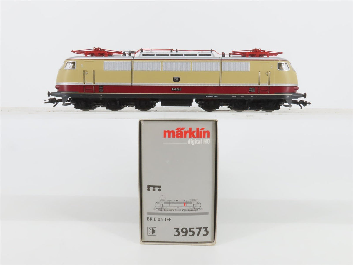 HO 3-Rail AC Marklin Digital 39573 DB Deutsche Bahn Era III/IV E03 Electric #004