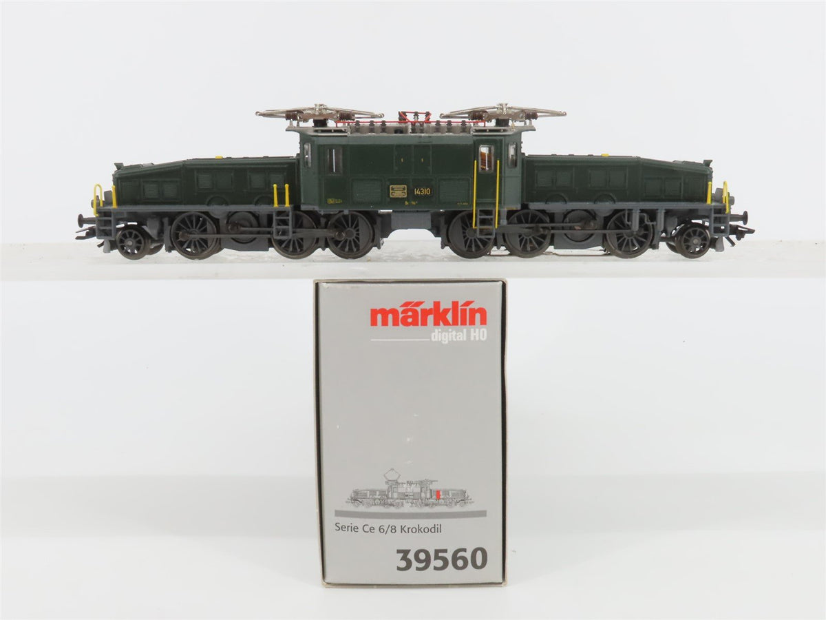 HO 3-Rail AC Marklin Digital 39560 SBB Swiss Be 6/8III Crocodile Electric #14310