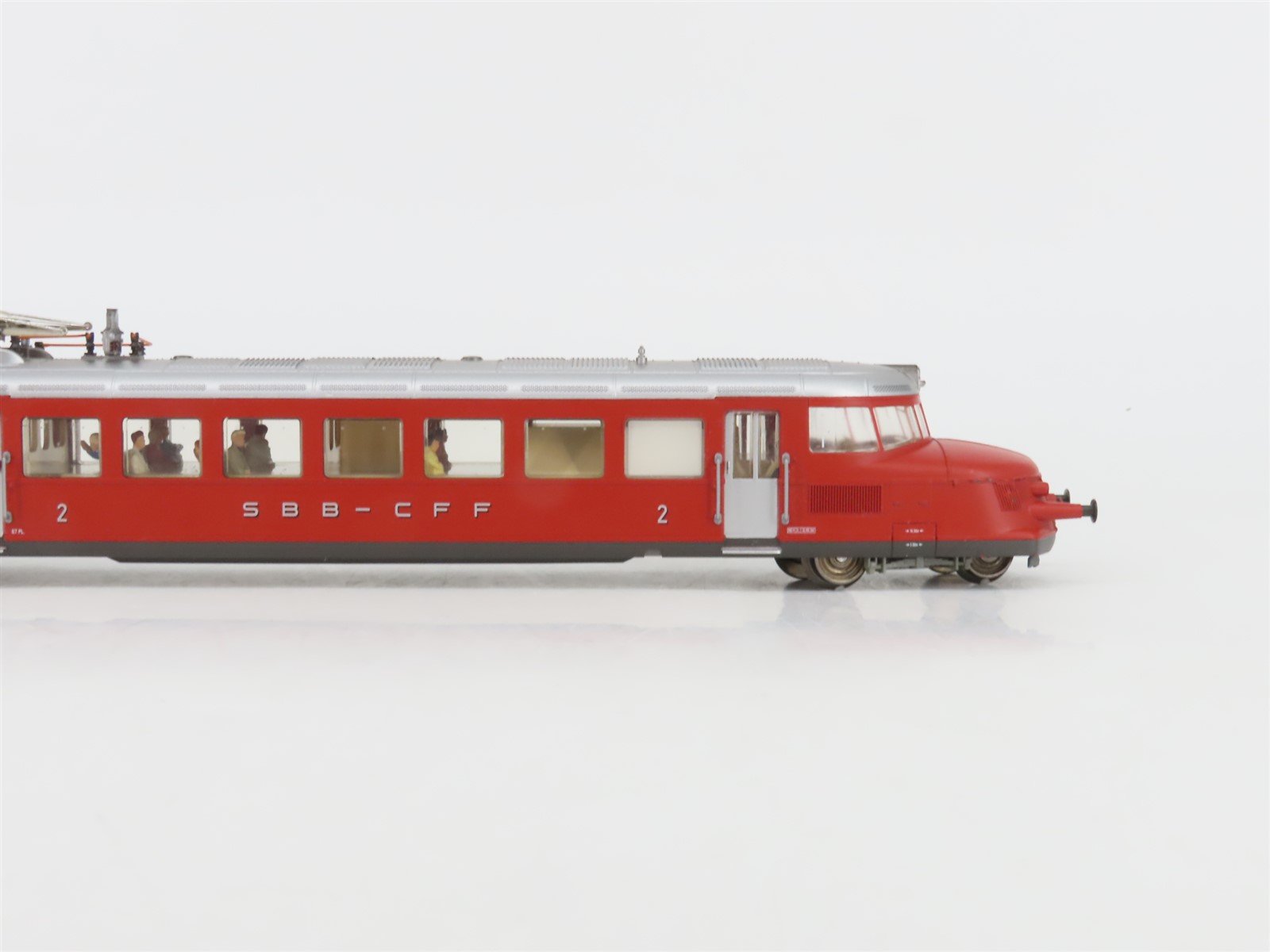 HO 3-Rail AC Marklin Digital 37865 SBB-CFF Swiss RBe2/4 Electric Rail Car #1004