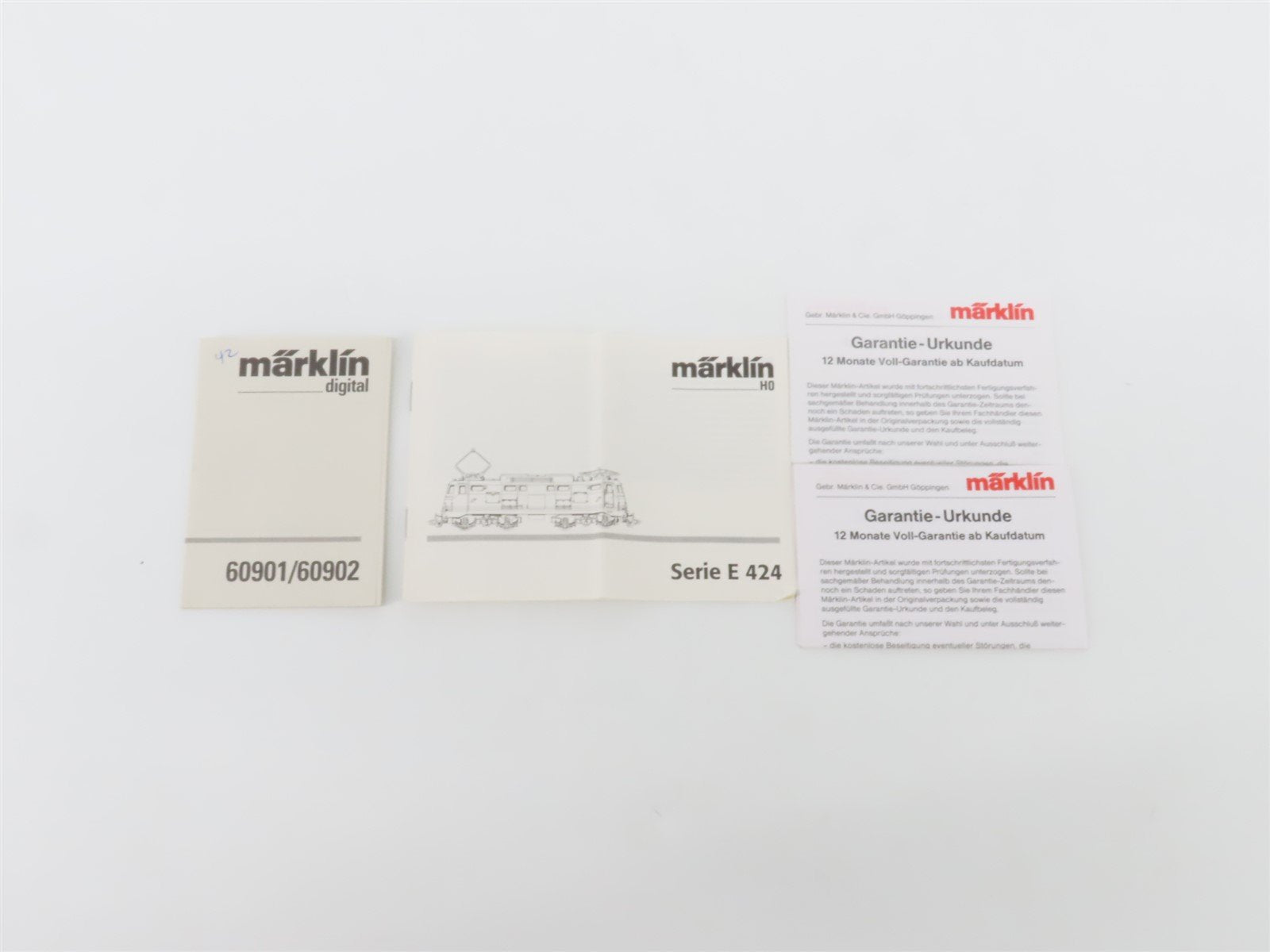 HO Scale 3-Rail AC Marklin 34240 FS Italian State E424 Electric Locomotive #279