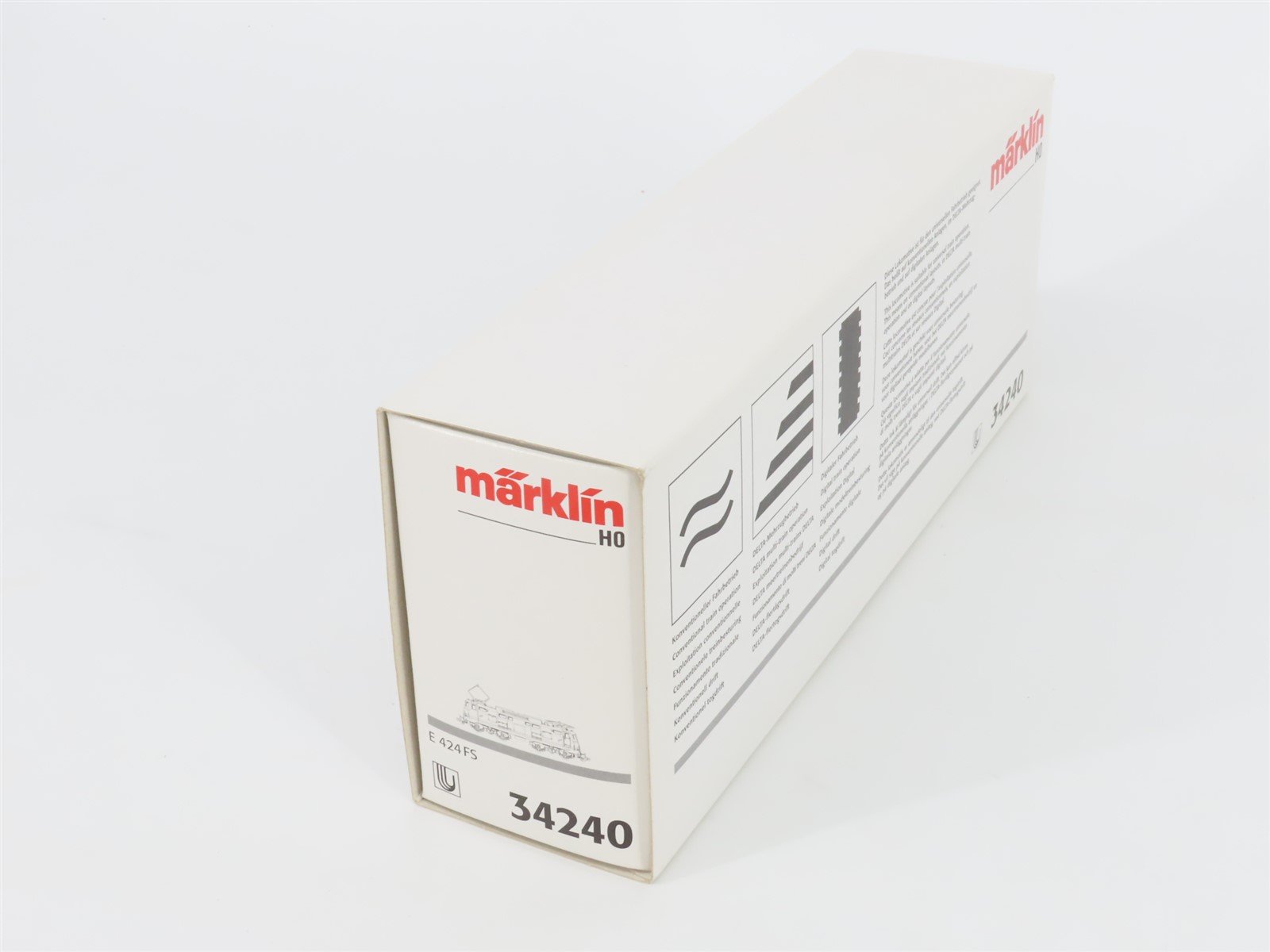 HO Scale 3-Rail AC Marklin 34240 FS Italian State E424 Electric Locomotive #279