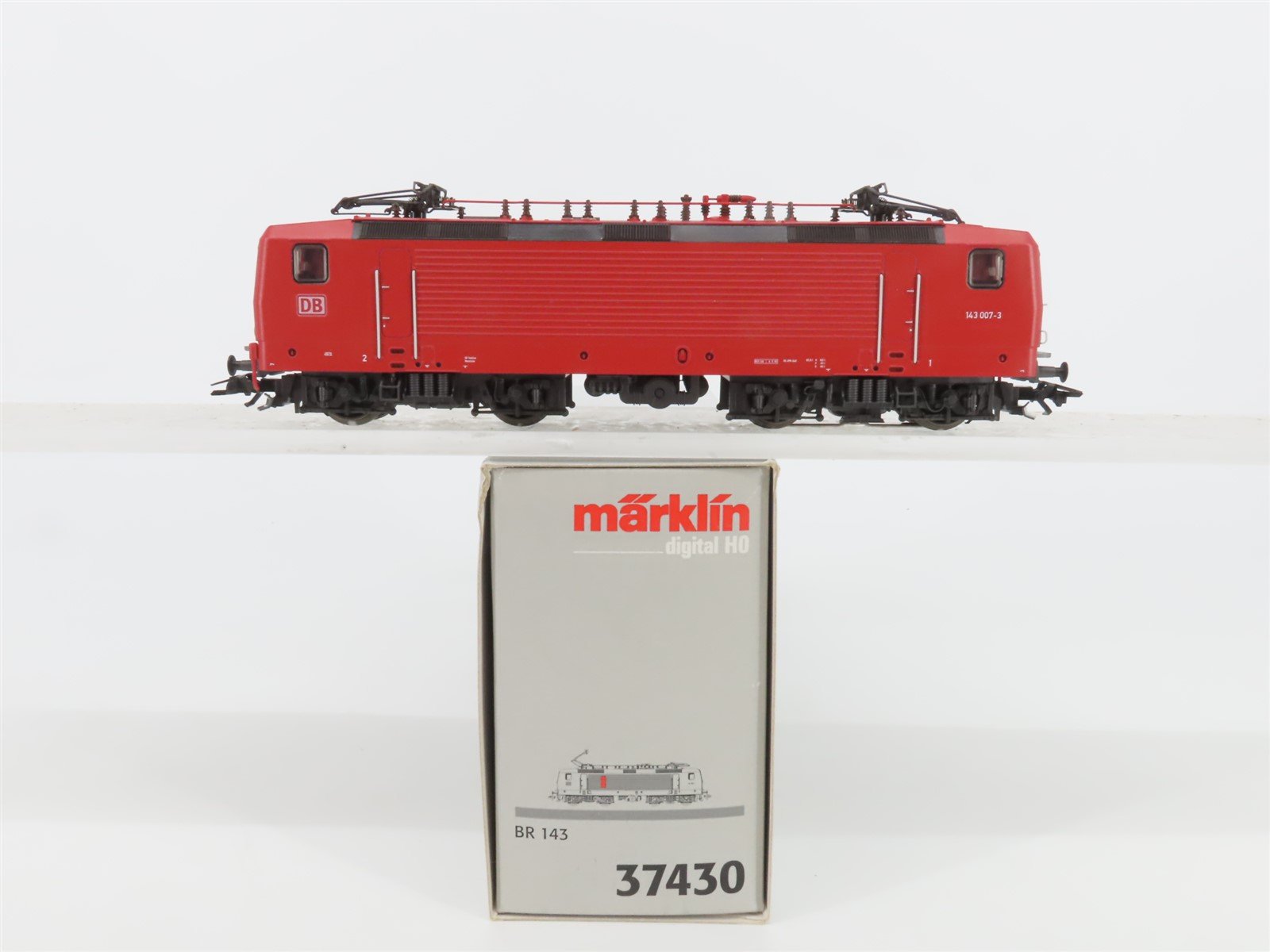 HO 3-Rail AC Marklin Digital 37430 DB-AG Deutsche Bahn BR143 Electric #007-3