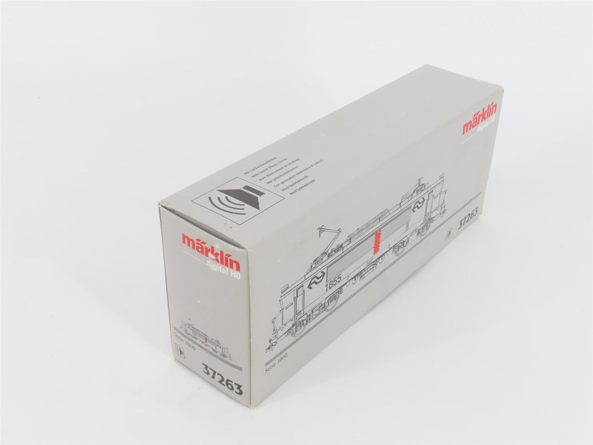 HO Scale 3-Rail AC Marklin Digital 37263 NS Dutch Series 1800 Electric #1855