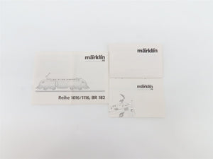 HO 3-Rail AC Marklin Digital 39830 DB-AG German BR182 Taurus Electric #005-9