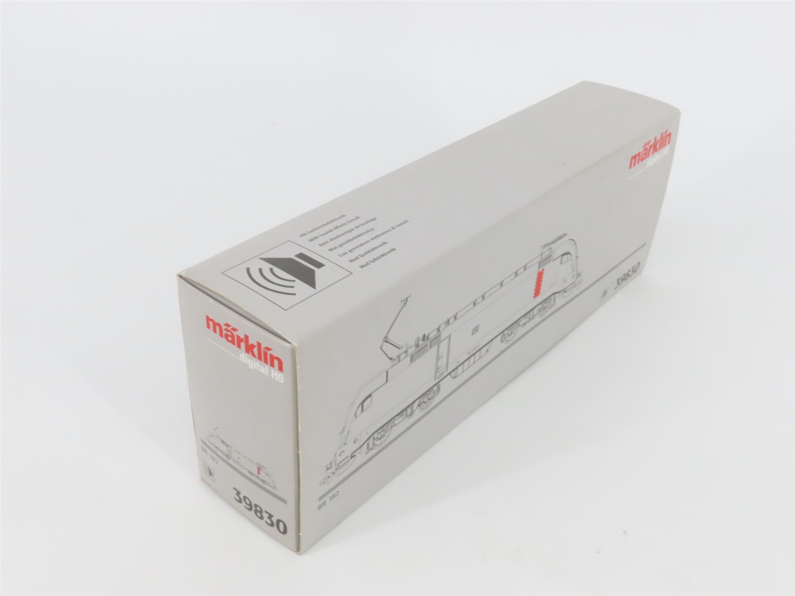 HO 3-Rail AC Marklin Digital 39830 DB-AG German BR182 Taurus Electric #005-9