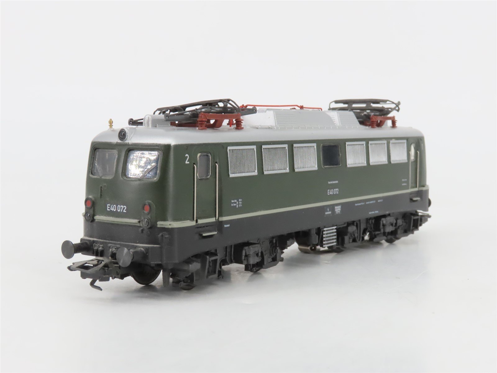 HO Scale 3-Rail AC Marklin DB Deutsche Bundesbahn E40 Electric Locomotive #072