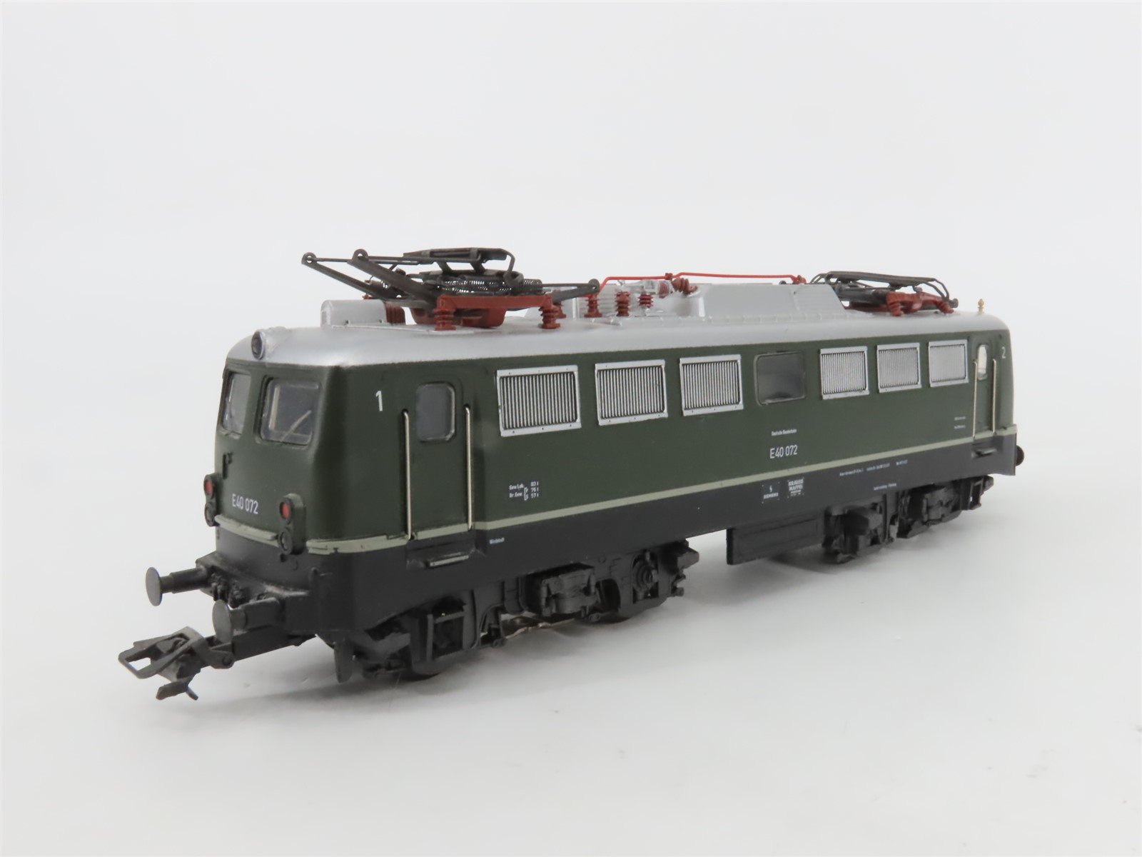 HO Scale 3-Rail AC Marklin DB Deutsche Bundesbahn E40 Electric Locomotive #072