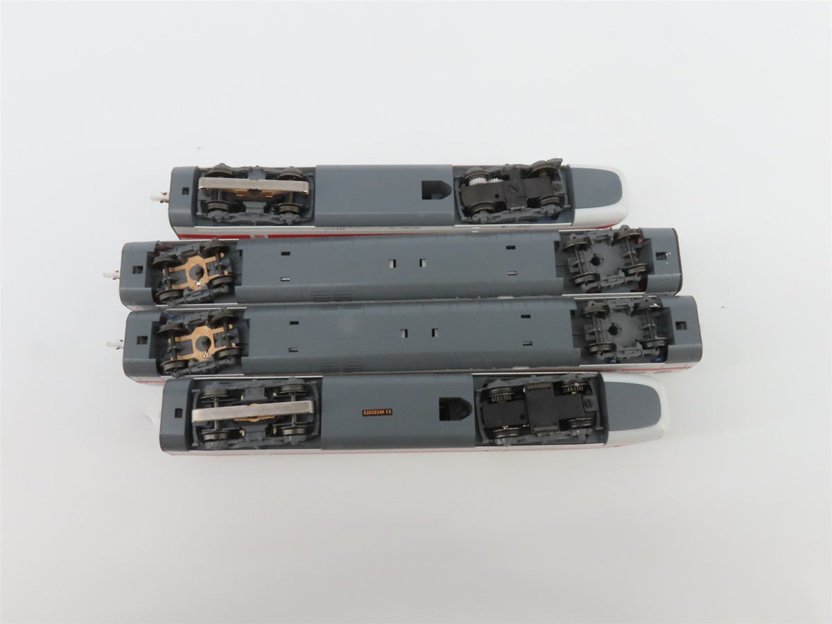 HO Scale 3-Rail AC Marklin Digital 39711 DB-AG ICE 1 InterCity 4-Unit EMU Set