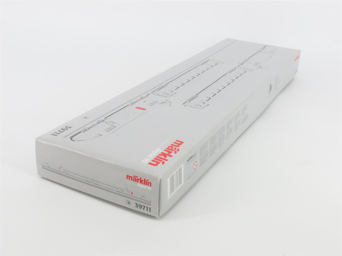 HO Scale 3-Rail AC Marklin Digital 39711 DB-AG ICE 1 InterCity 4-Unit EMU Set