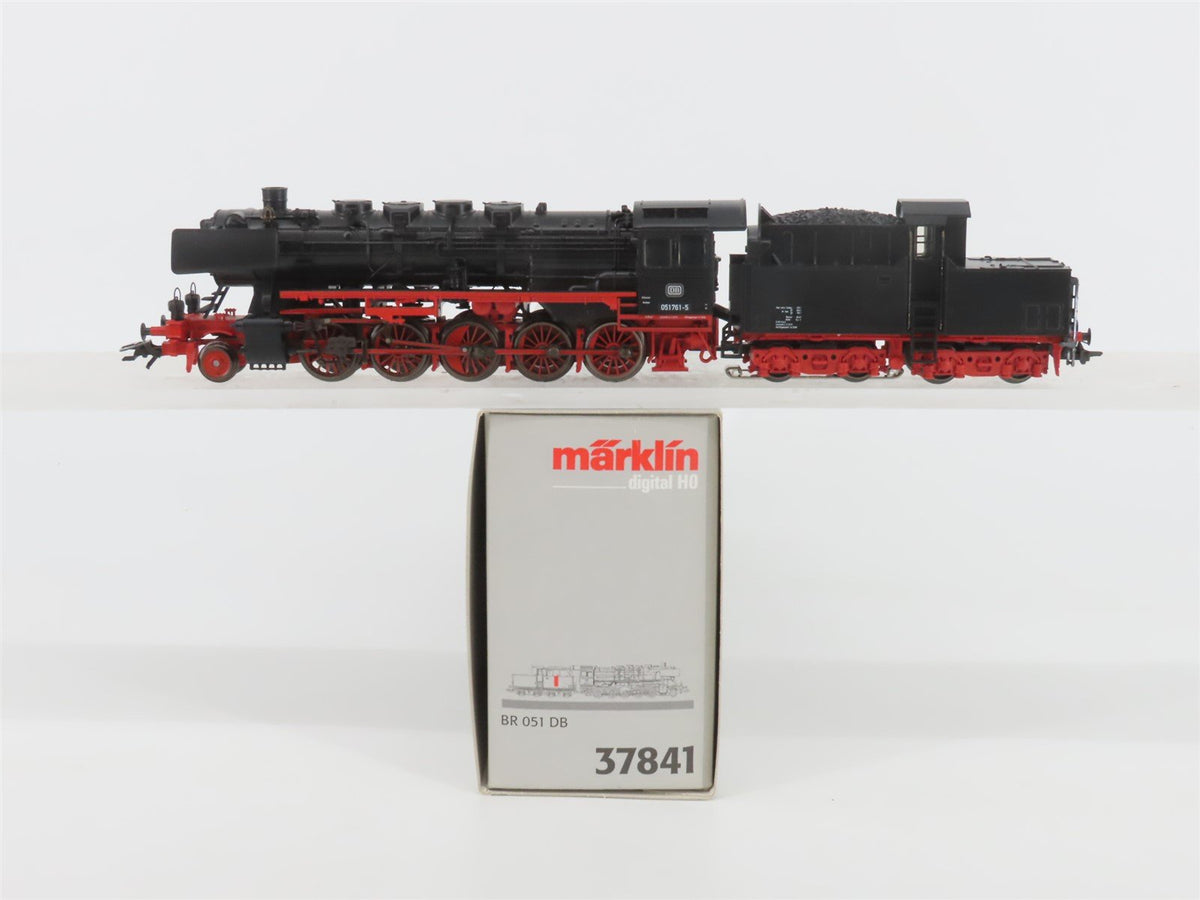 HO 3-Rail AC Marklin Digital 37841 DB Deutsche Bahn 2-10-0 BR051 Steam #761-5