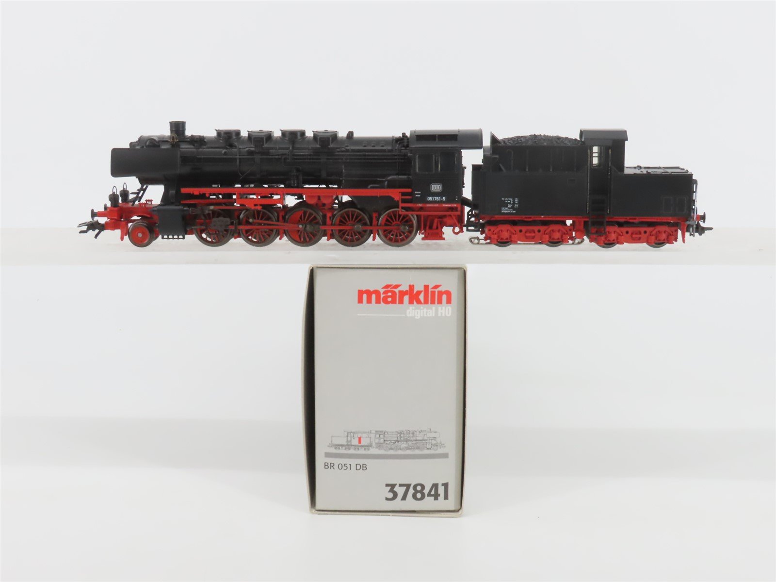 HO 3-Rail AC Marklin Digital 37841 DB Deutsche Bahn 2-10-0 BR051 Steam #761-5
