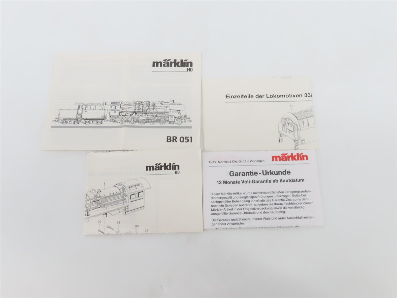 HO 3-Rail AC Marklin Digital 37841 DB Deutsche Bahn 2-10-0 BR051 Steam #761-5