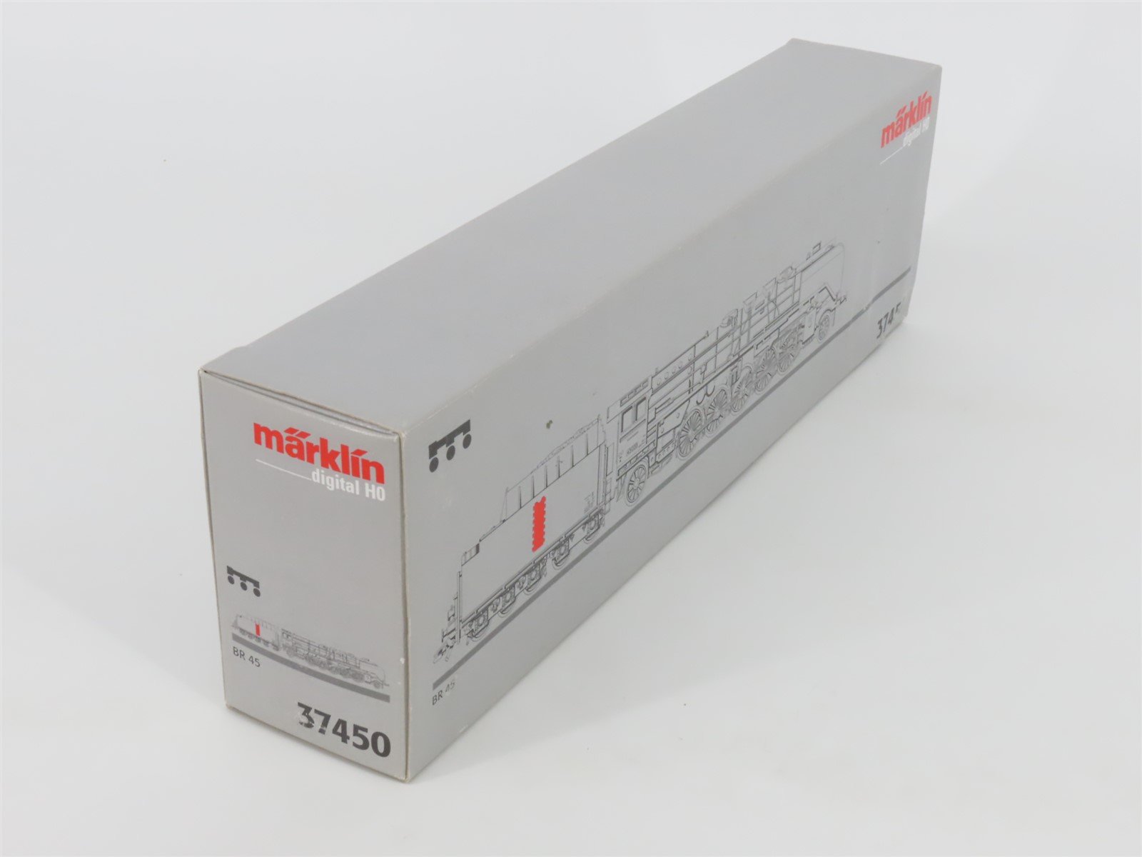 HO 3-Rail AC Marklin Digital 37450 DB Deutsche Bundesbahn BR45 Steam #020