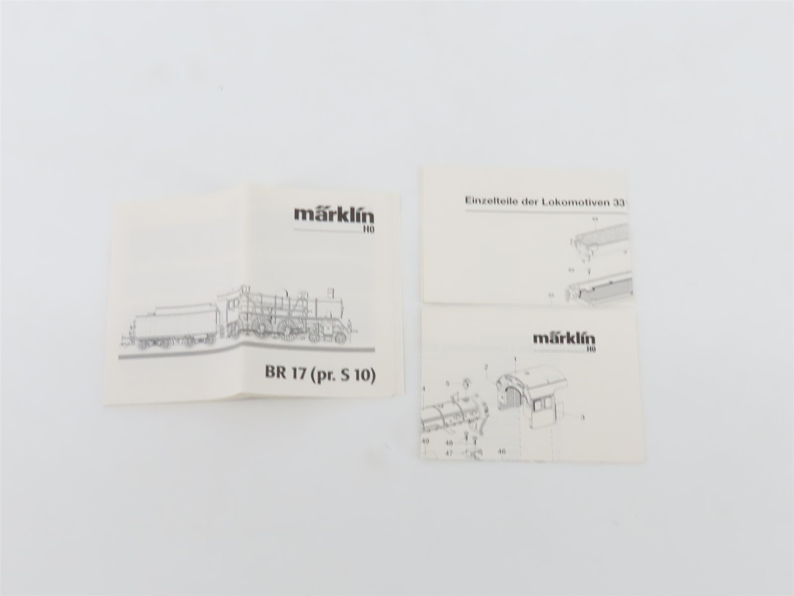 HO 3-Rail AC Marklin Digital 37192 DRG Deutsche Reichsbahn 4-6-0 BR17 Steam #126