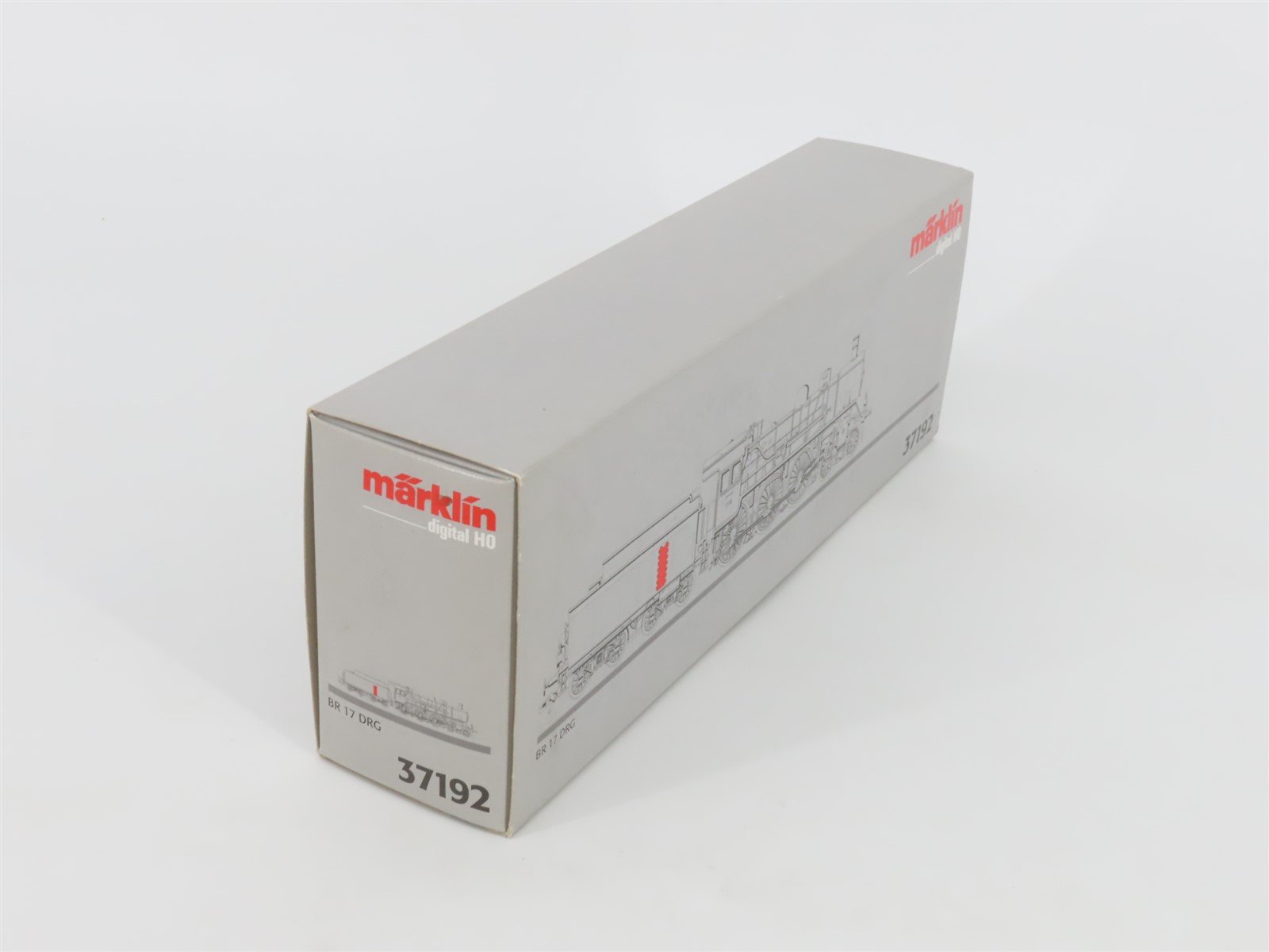 HO 3-Rail AC Marklin Digital 37192 DRG Deutsche Reichsbahn 4-6-0 BR17 Steam #126