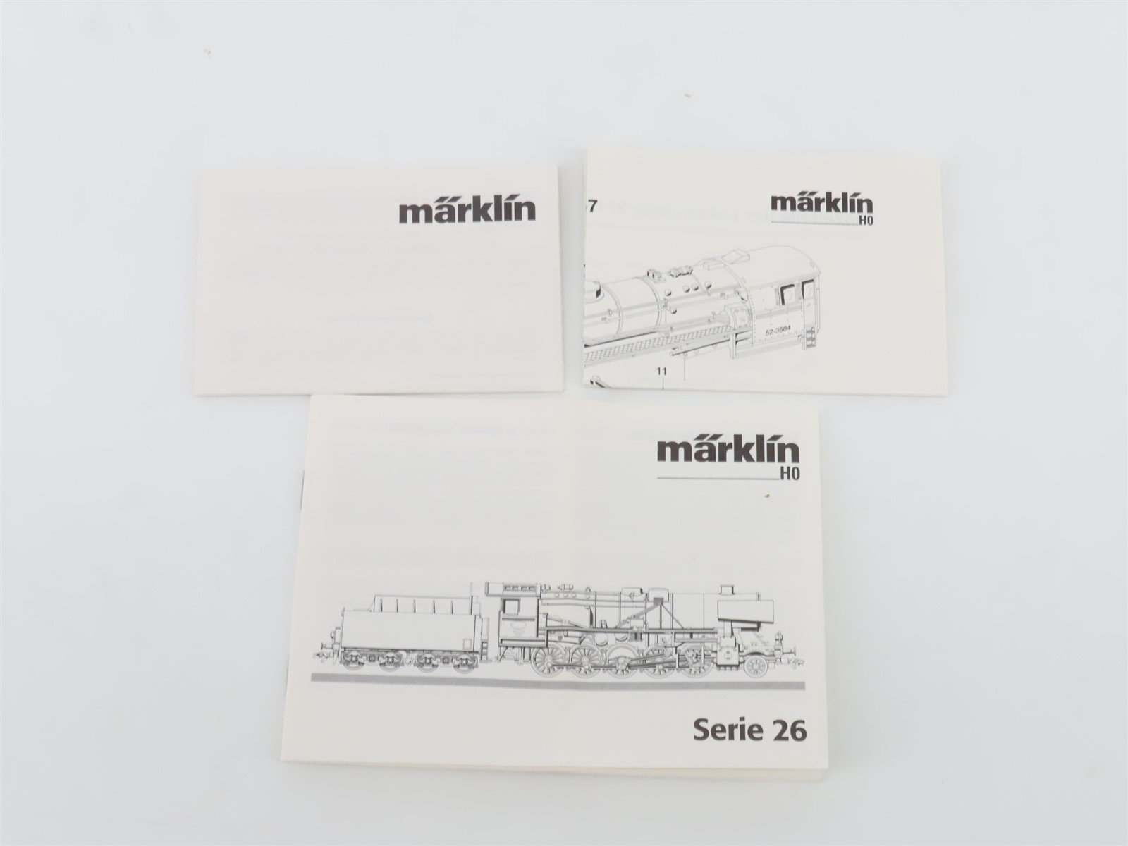 HO 3-Rail AC Marklin Digital 37157 SNCB Belgian 2-10-0 Series 26 Steam #033