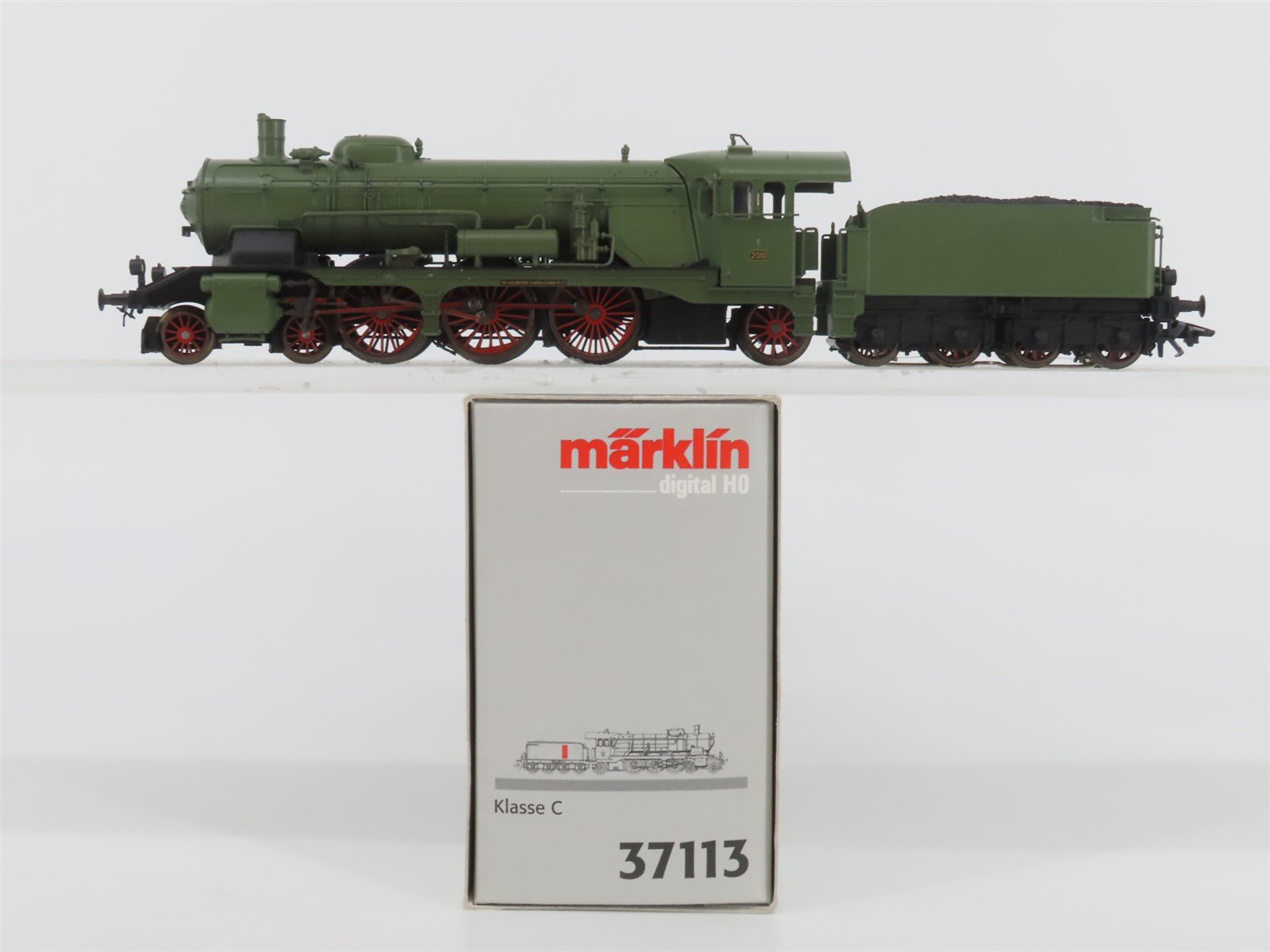 HO 3-Rail AC Marklin Digital 37113 K.W.St.E. 4-6-2 Class C Steam #2010