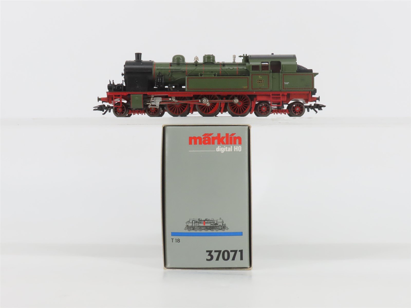 HO 3-Rail AC Marklin Digital 37071 K.W.St.E. Wurttemberg 4-6-4T T18 Steam #1140