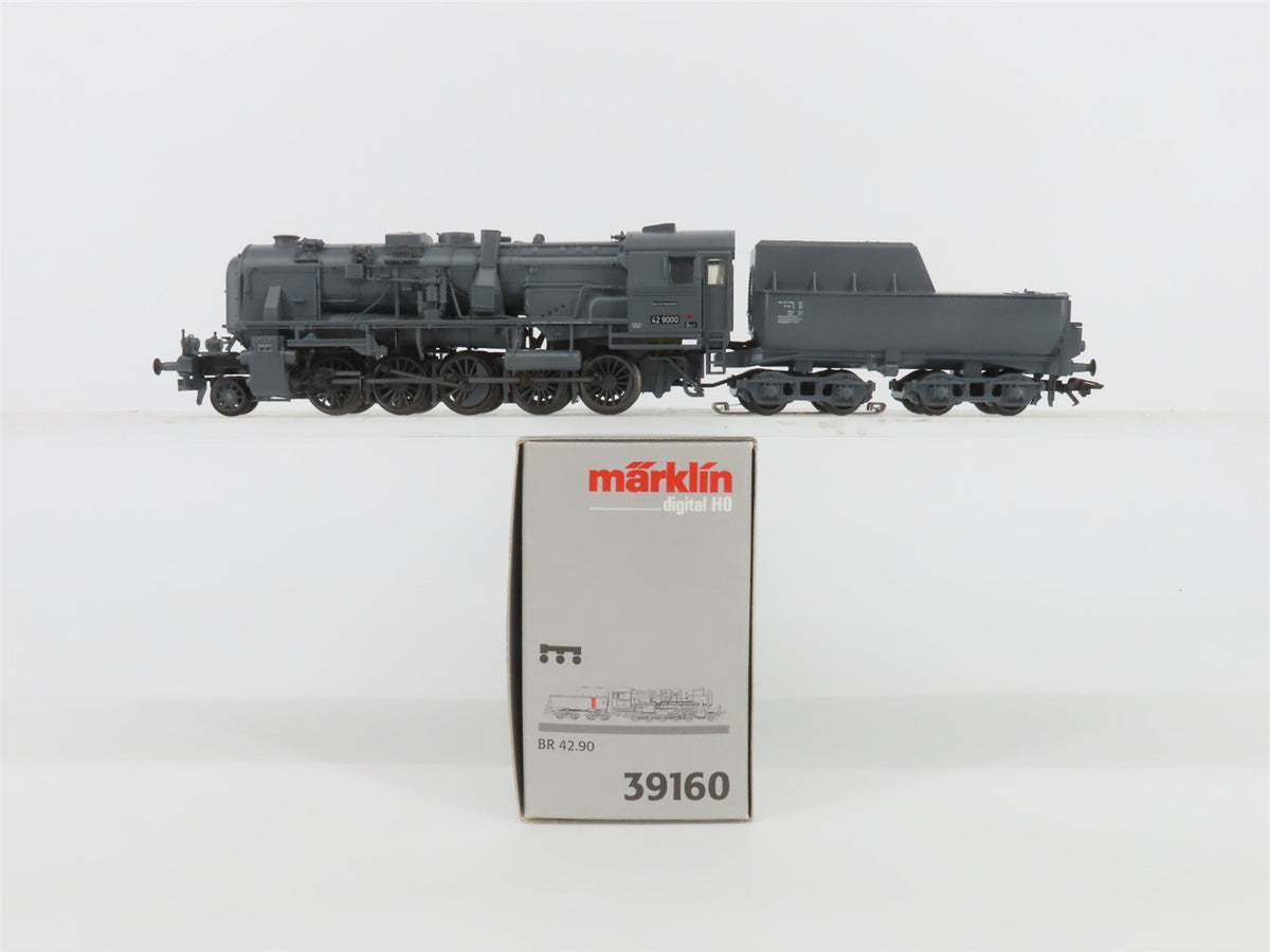 HO 3-Rail AC Marklin Digital 39160 DB Deutsche Bundesbahn 2-10-0 BR42 Steam 9000