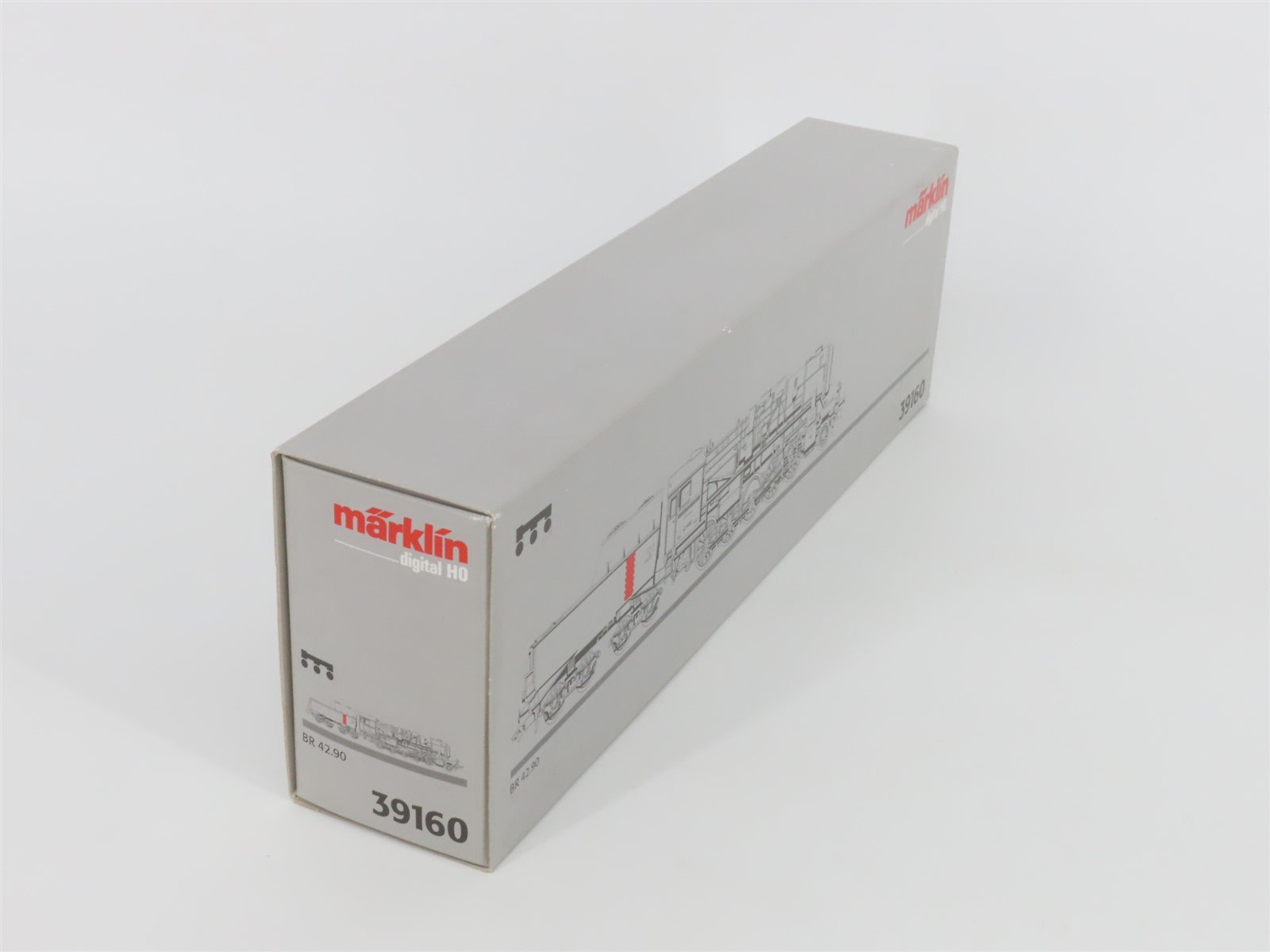 HO 3-Rail AC Marklin Digital 39160 DB Deutsche Bundesbahn 2-10-0 BR42 Steam 9000