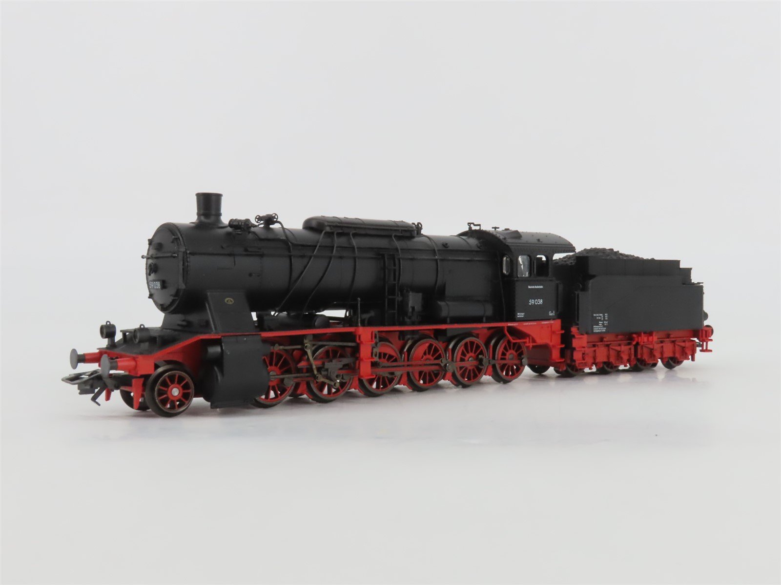 HO 3-Rail AC Marklin Digital 37058 DB Deutsche Bundesbahn 2-12-0 BR59 Steam #038