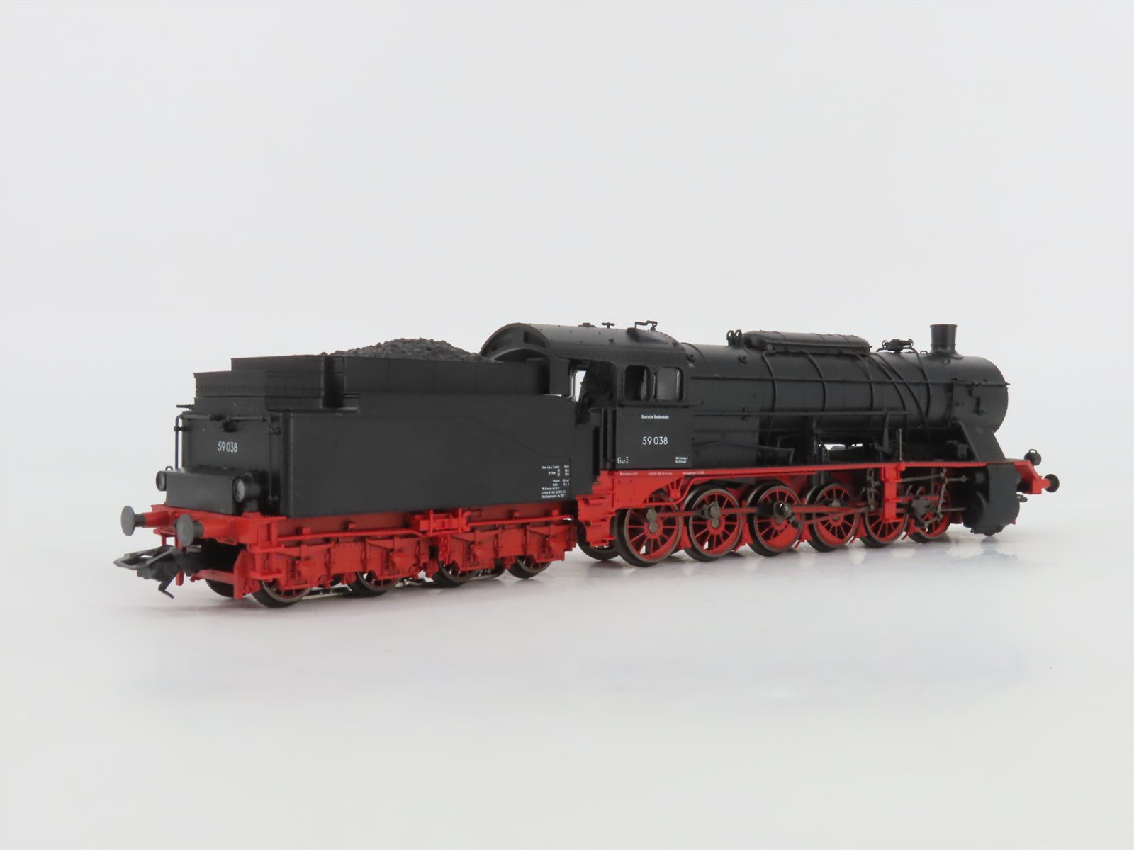 HO 3-Rail AC Marklin Digital 37058 DB Deutsche Bundesbahn 2-12-0 BR59 Steam #038