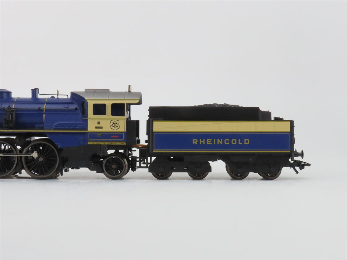 HO 3-Rail AC Marklin 26750 &quot;Rheingold 75 Years&quot; Steam Passenger Set w/ Sound