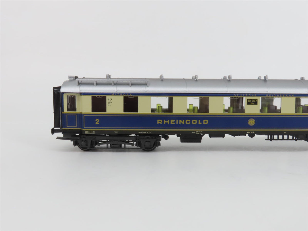 HO 3-Rail AC Marklin 26750 &quot;Rheingold 75 Years&quot; Steam Passenger Set w/ Sound