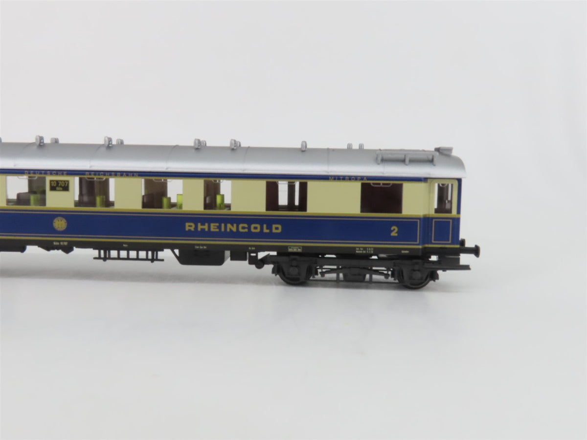 HO 3-Rail AC Marklin 26750 &quot;Rheingold 75 Years&quot; Steam Passenger Set w/ Sound