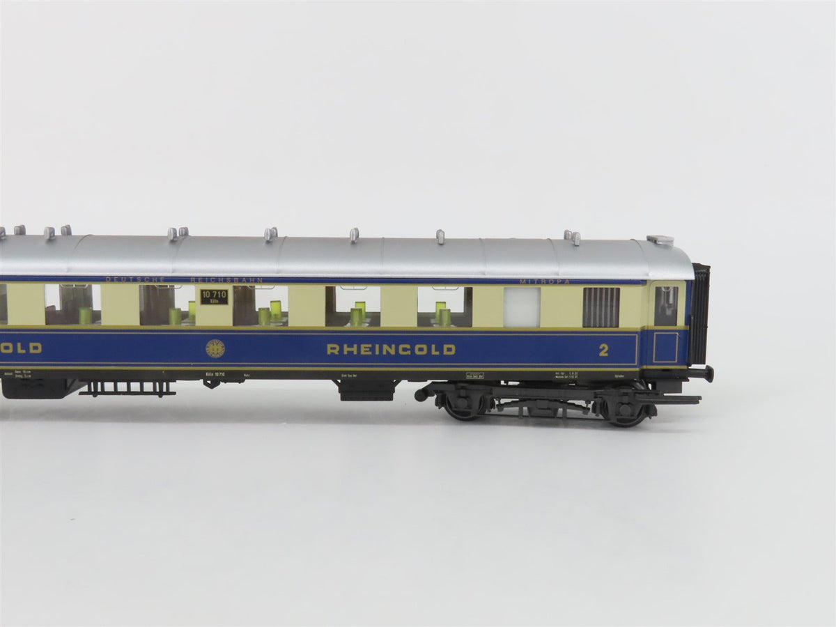 HO 3-Rail AC Marklin 26750 &quot;Rheingold 75 Years&quot; Steam Passenger Set w/ Sound
